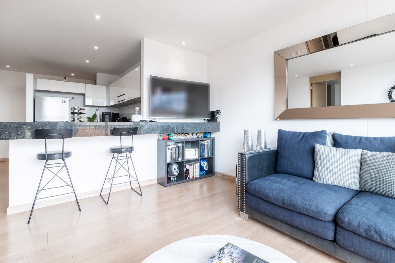 Apartamento en arriendo en Chicó Norte, Bogotá 1 Habitaciones, 56m2