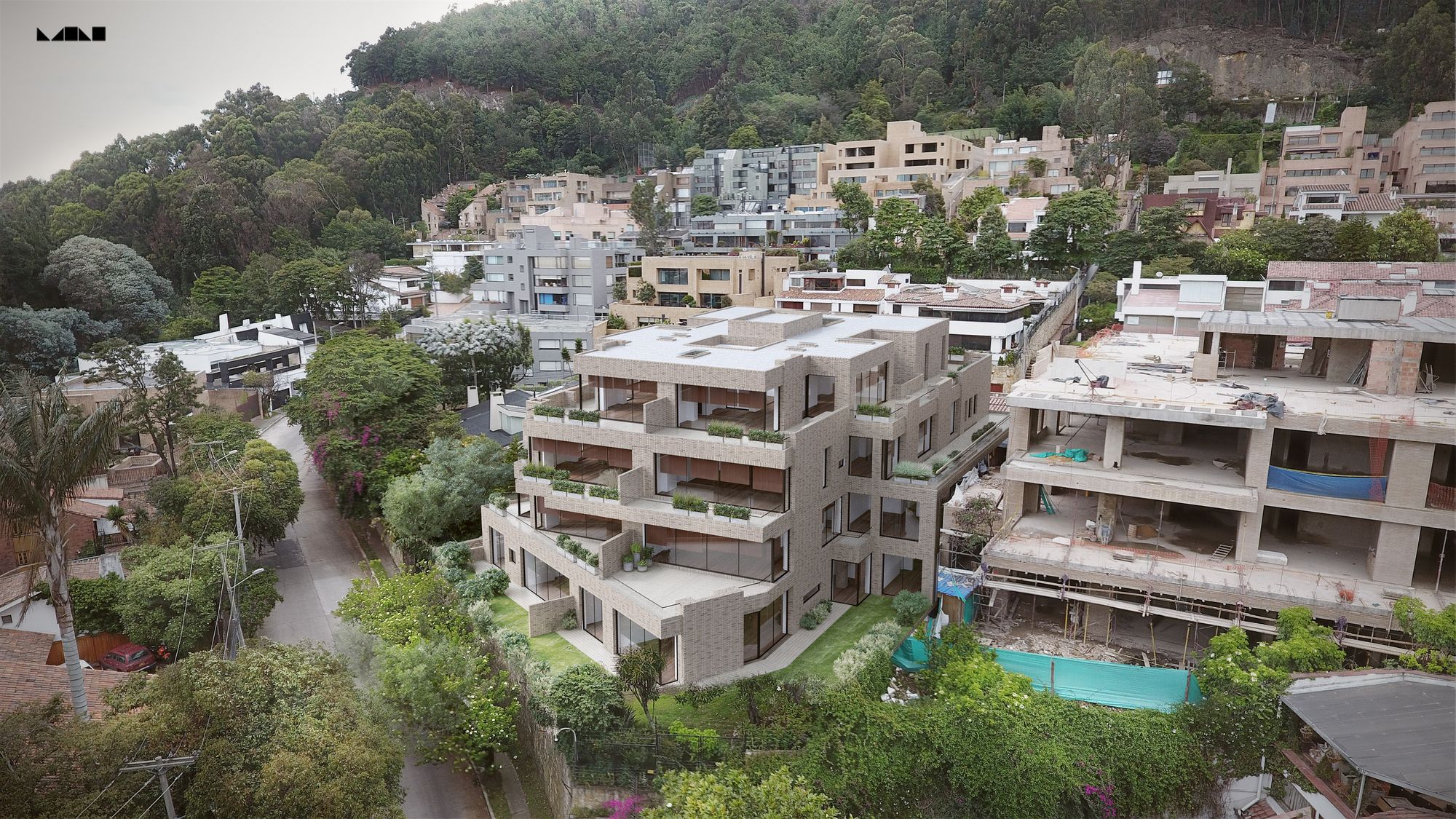 Apartment for sale in Chicó Alto, Bogotá 3 Bedrooms, 327m2