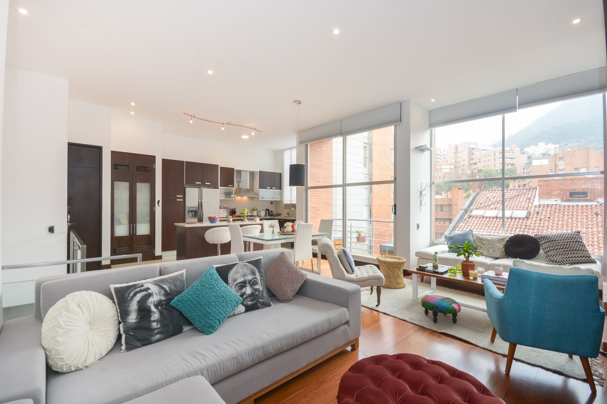 Apartamento en arriendo en Los Rosales, Bogotá 2 Habitaciones, 114m2