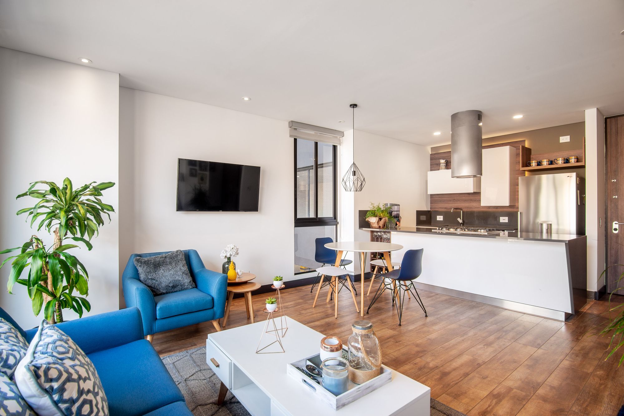 Apartamento en arriendo en Chapinero Alto, Bogotá 1 Habitaciones, 66m2